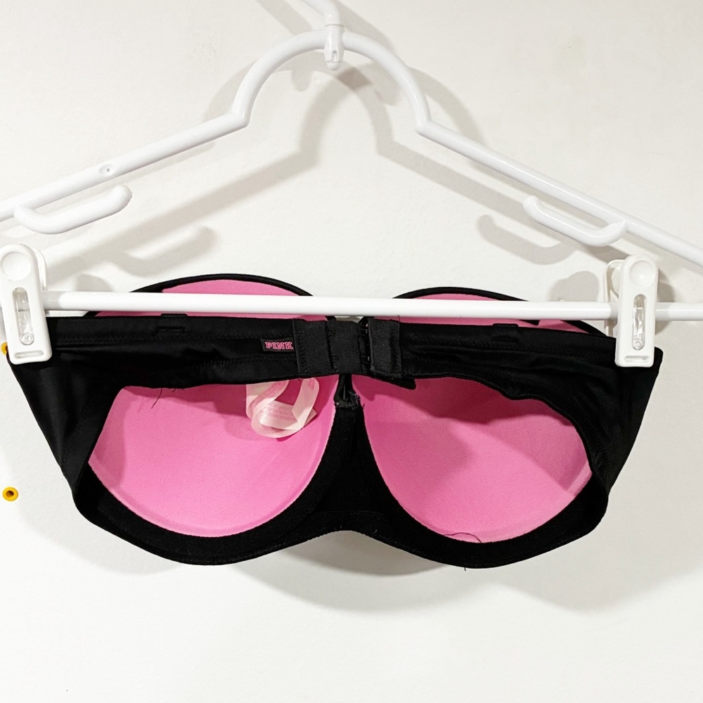 Victoria's Secret Pink Women's Wear Everywhere Lightly Lined Strapless Bra 34D - Picture 4 of 4
